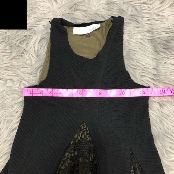 🚨 Olivaceous Tank Ribbed Lace 2 in 1 dress - Picture 11 of 12